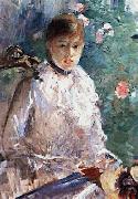 Berthe Morisot Summer (Young Woman by a Window) oil on canvas